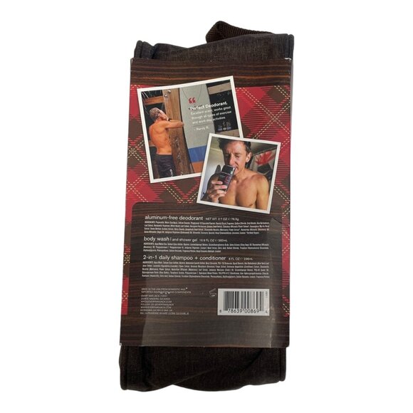 Every Man Jack Rethink Your Routine 4 PC Body Kit, CEDARWOOD - Picture 2 of 4